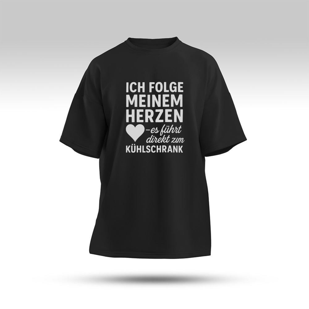 FOLGE DEINEM HERZEN - Oversize T-Shirt