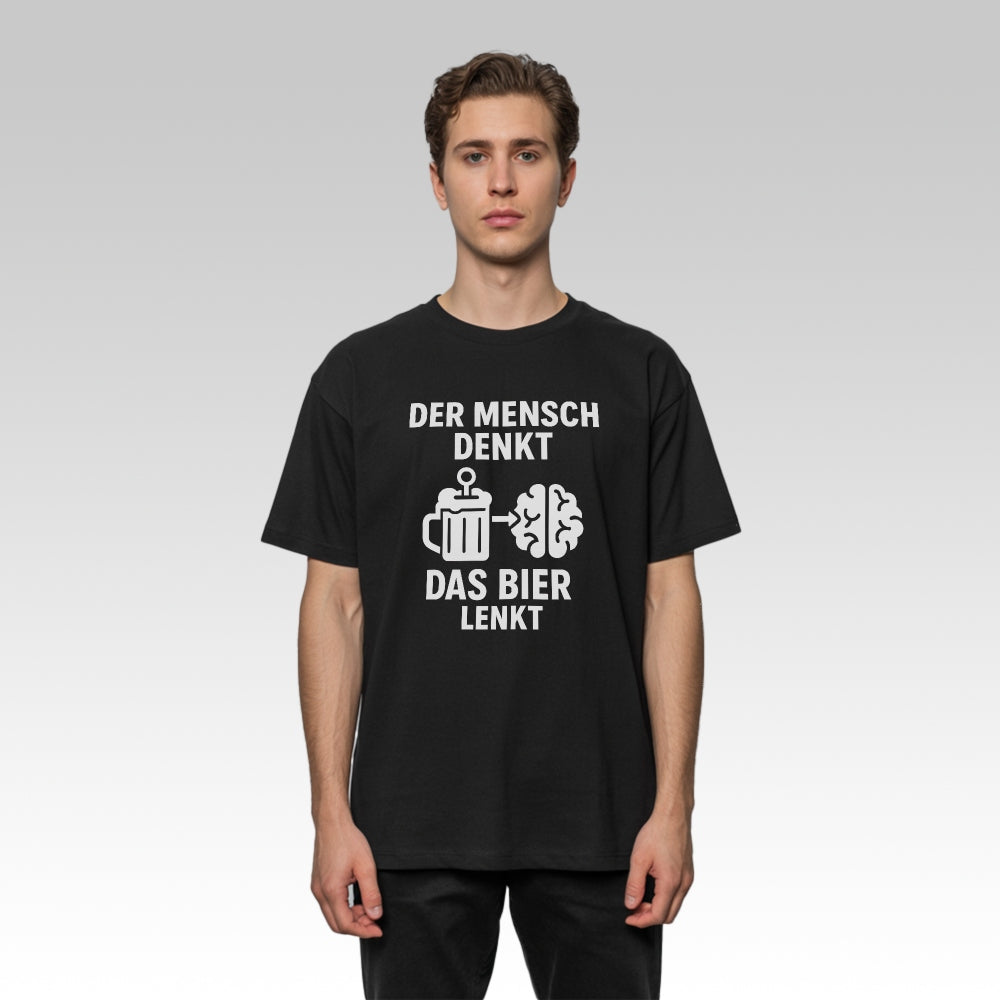 BIER LENKT - T-Shirt