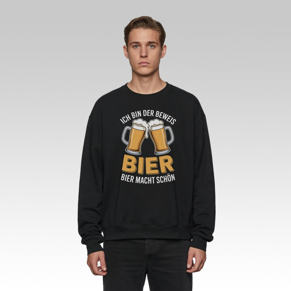 BIER MACHT SCHÖN - Premium Sweatshirt