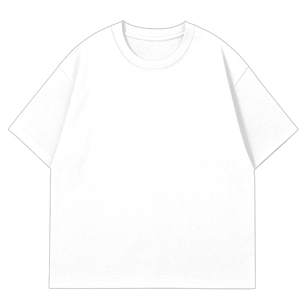 Rumzicken verboten Oversize T-Shirt (Backprint)