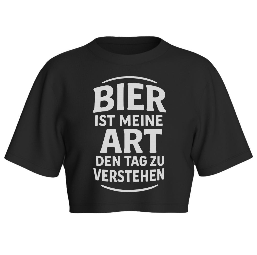 DEN TAG VERSTEHEN - Oversize Crop-Top