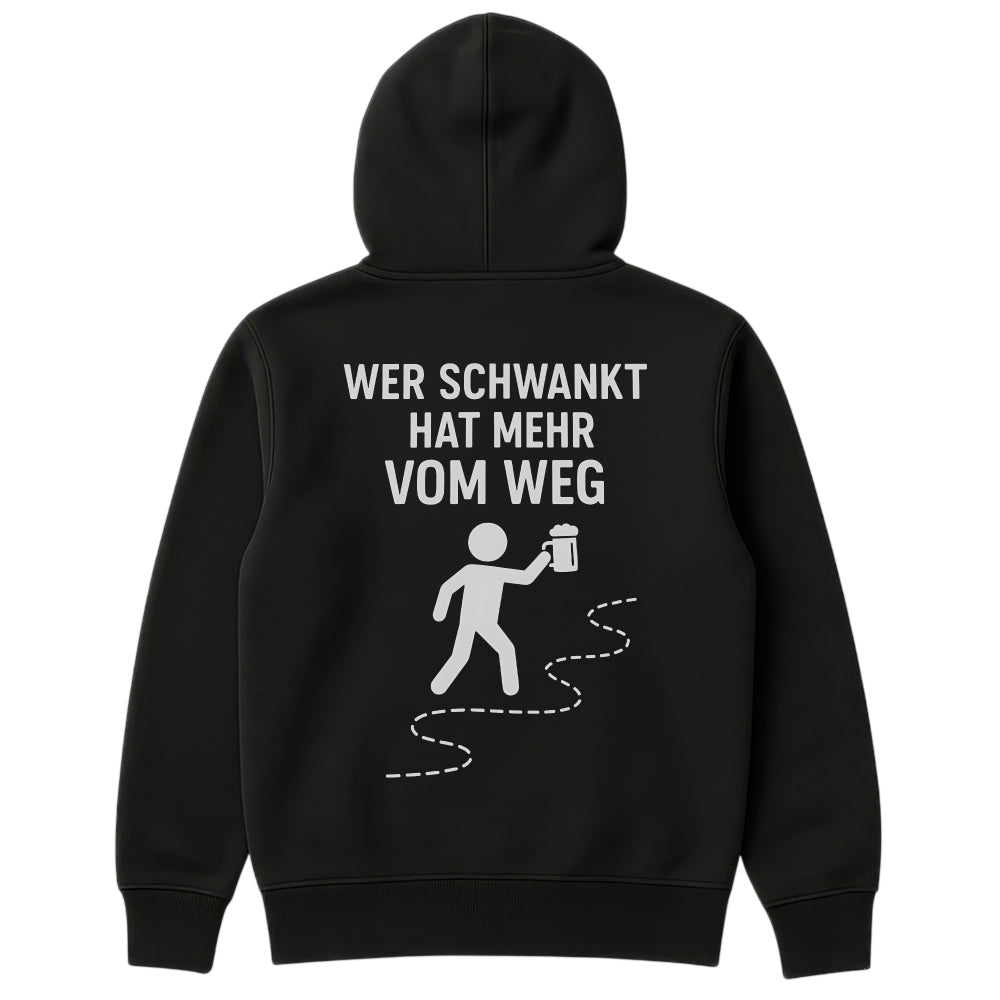 DER RÜCKWEG - Oversize Zipper Hoodie