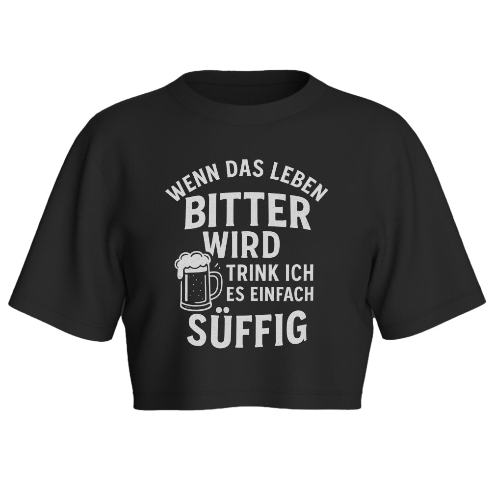 SÜFFIG - Oversize Crop-Top