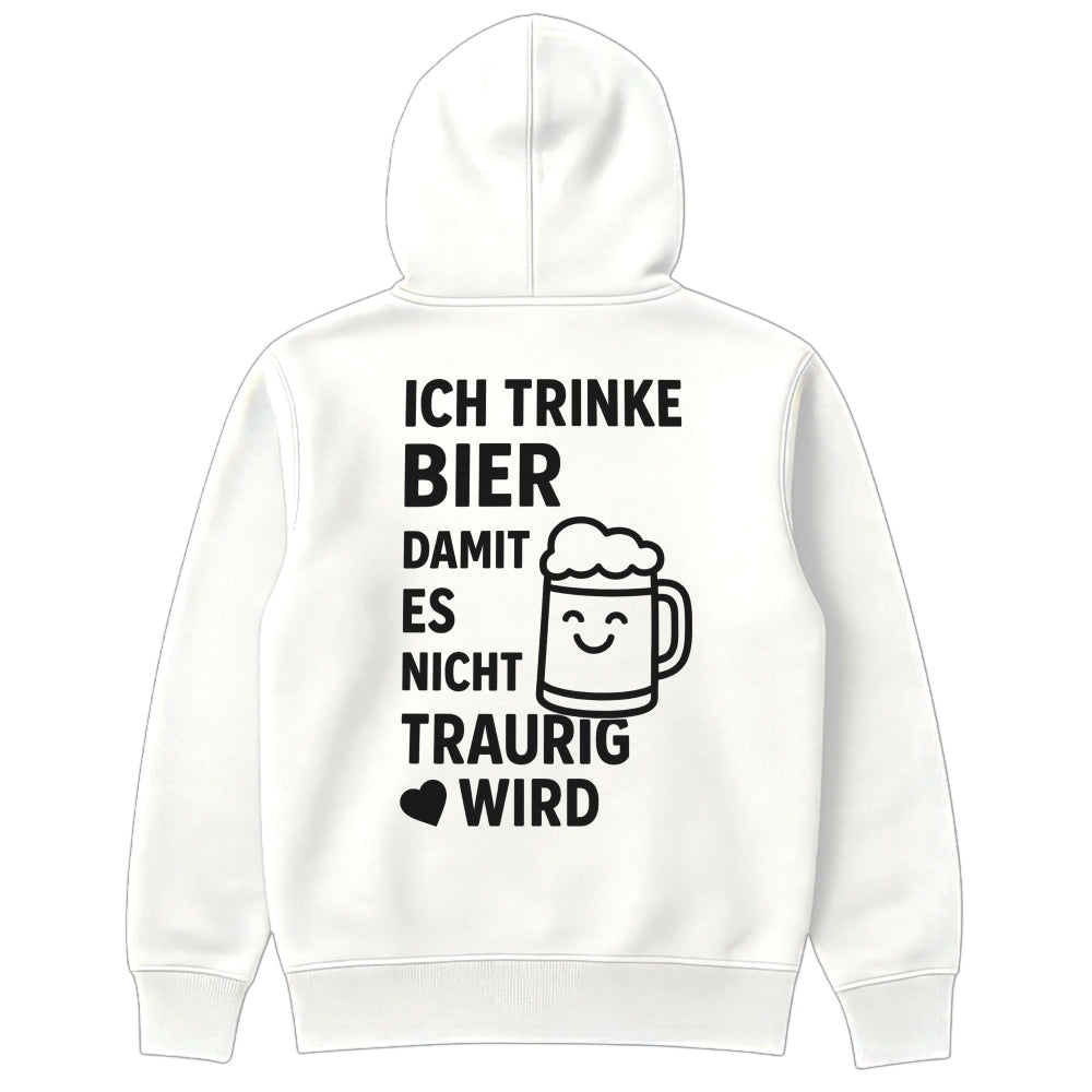 FRÖHLICHES BIER - Oversize Zipper Hoodie