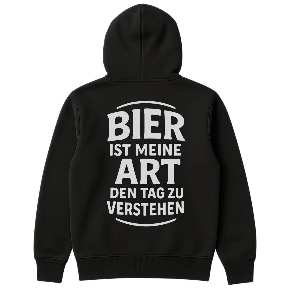 DEN TAG VERSTEHEN - Oversize Zipper Hoodie