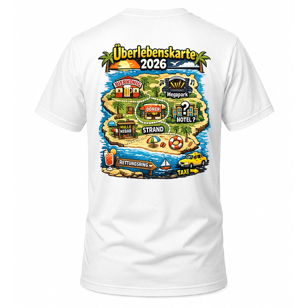 Malle Map T-Shirt (Backprint)
