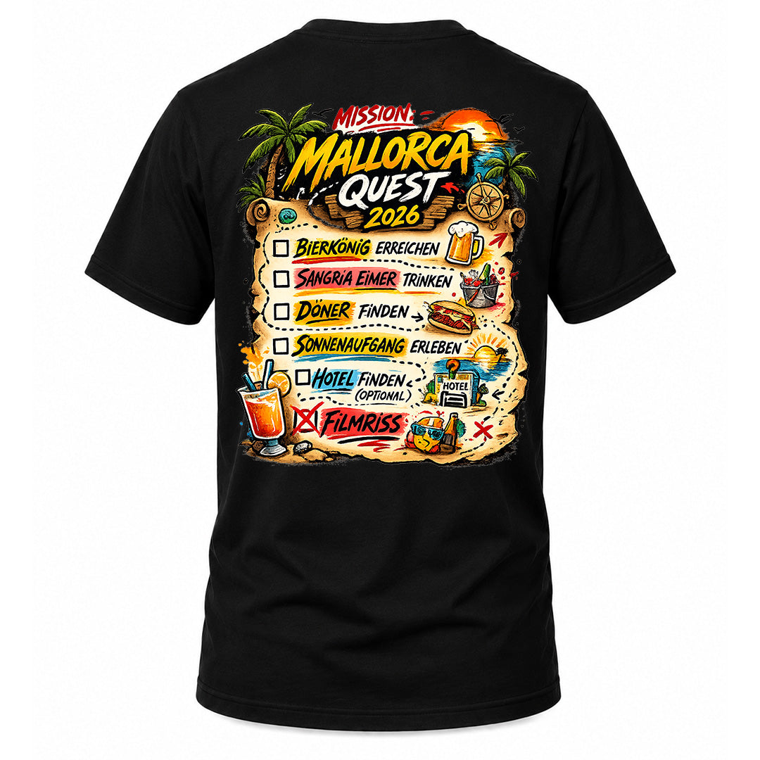 Malle Quest T-Shirt (Backprint)