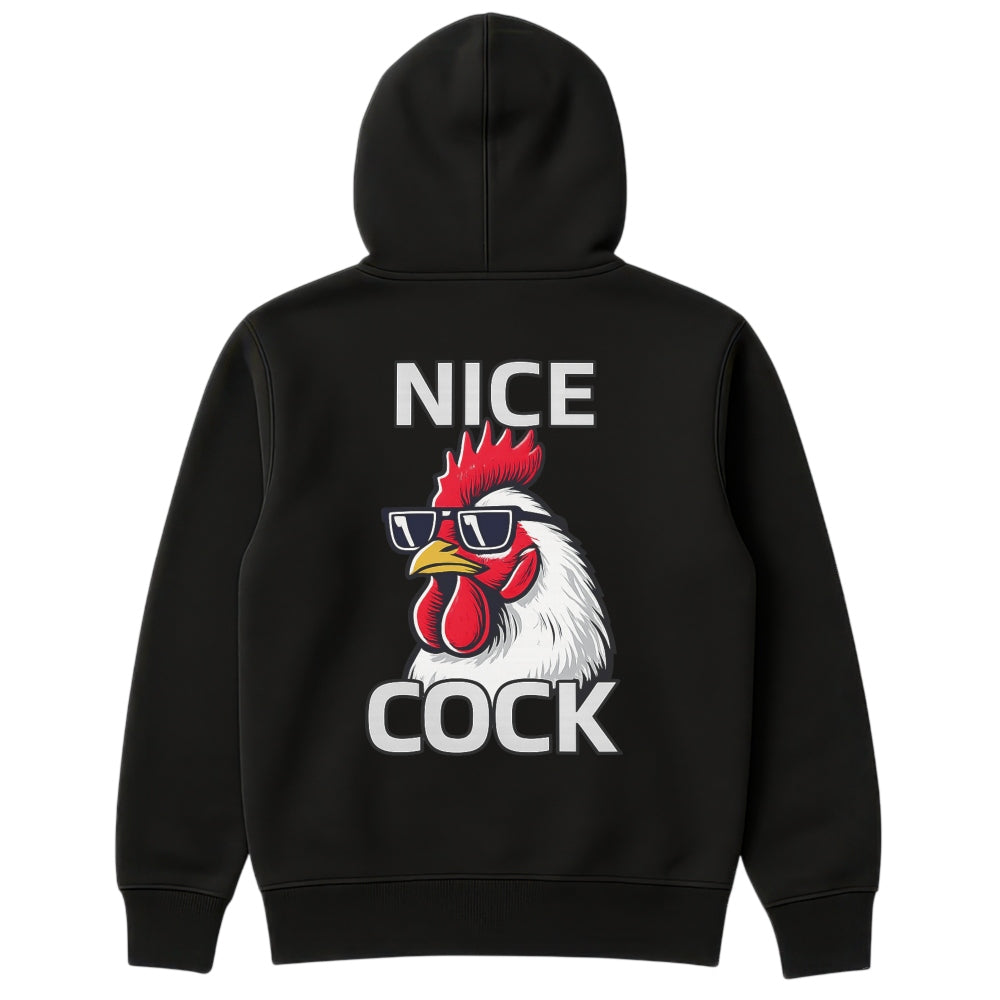 Nice Cock Hoodie Schwarz