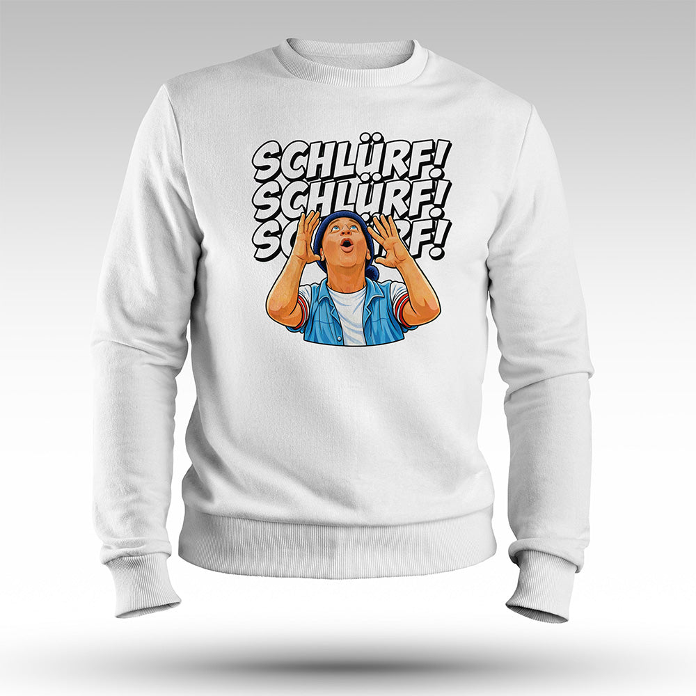 Schluerf Sweatshirt Weiß