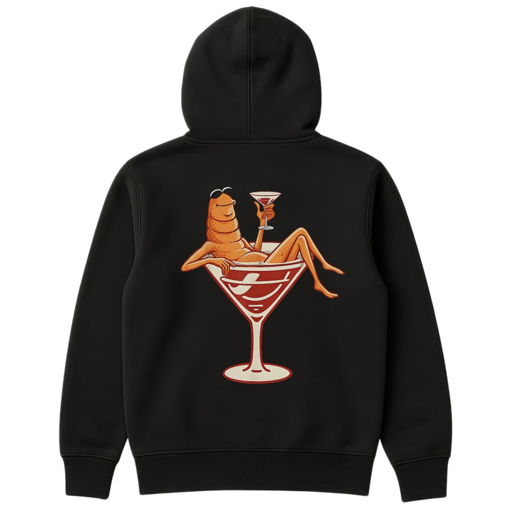 Shrimp Hoodie Schwarz