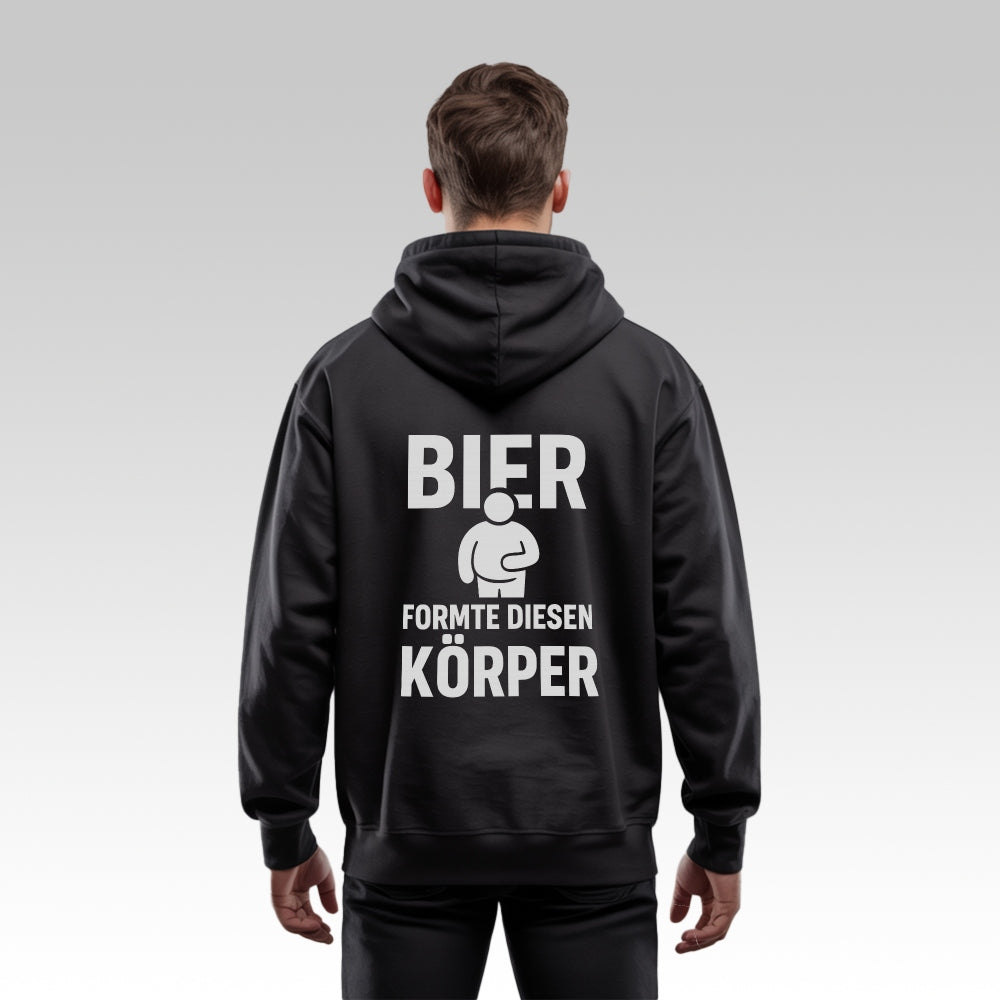 GEFORMTER KÖRPER - Oversize Zipper Hoodie